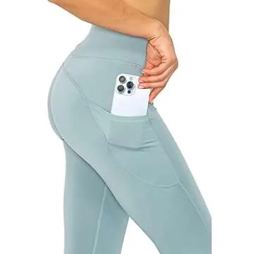 Comfortable Reflective Yoga Pants with Pockets