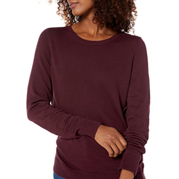 Amazon Essentials Women's Lightweight Crewneck Sweater