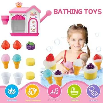Fun ROHSCE Bath Bubbles Toy for Toddlers-Bath Time Joyful Experience