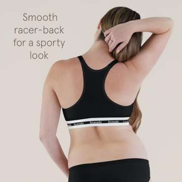 Bravado Designs Original Full Cup Nursing Bra in Cotton-Modal | Black | XL