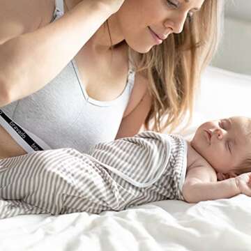 Bravado Designs Original Full Cup Nursing Bra in Cotton-Modal | Black | XL