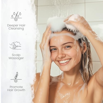 AIMIKE Scalp Massager Brush for All Hair Types