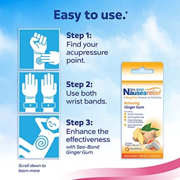 Sea-Band Mama! Anti-Nausea Wristband for Morning Sickness