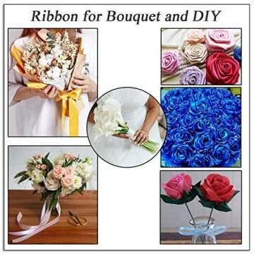 ATRBB 25 Yards 1-1/2 inch Wide Satin Ribbon Perfect for Wedding,Handmade Bows and Gift Wrapping(Wine Red)