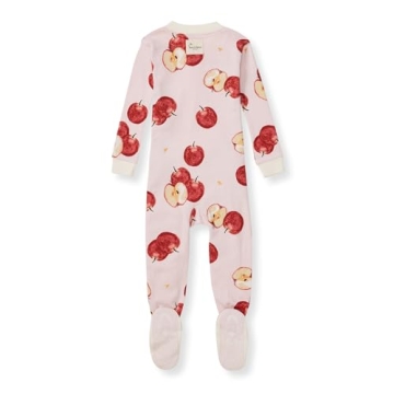 Burt's Bees Baby Girls Organic Cotton Sleeper Pajamas