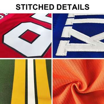 Custom Football Jersey Personalized Team Name Number