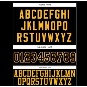 Custom Football Jersey Personalized Team Name Number