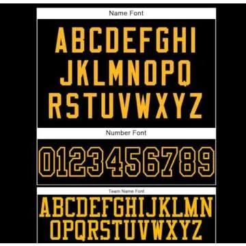 Custom Football Jersey Personalized Team Name Number