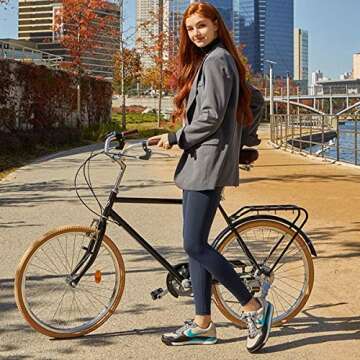 FULLSOFT 3 Pack Leggings for Women Non See Through-Workout High Waisted Tummy Comtrol Black Lightweight Yoga Pants for Gym Hiking Running Dance(Black,Brown,Navy Blue,Small-Medium)