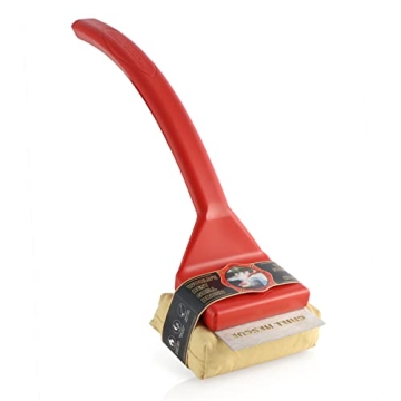 Grill Rescue Bristle-Free Steam Cleaning Grill Brush - Safe for All Grill Types, Heat-Resistant Kevl...