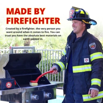 Grill Rescue Bristle-Free BBQ Brush – Safe & Effective Cleaning Tool