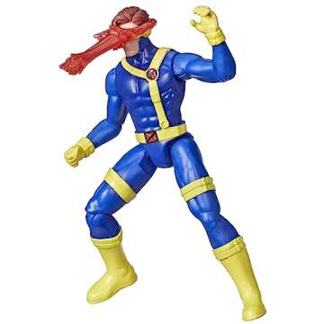 Marvel Epic Hero Series Cyclops Action Figure, 4-Inch X-Men Action Figures, Easter Basket Stuffers f...