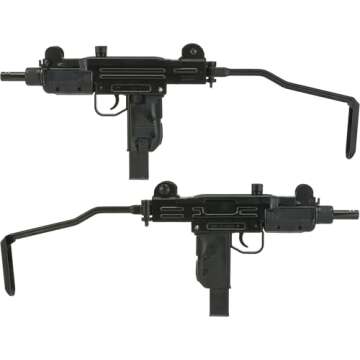 Evike Airguns - KWC Metal CO2 Powered Full Auto 4.5mm Mini Uzi Air Gun