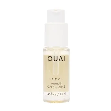 OUAI Hair Oil Travel Size - Lightweight Heat Protectant for Frizz Control, Adds Shine and Smooths Sp...