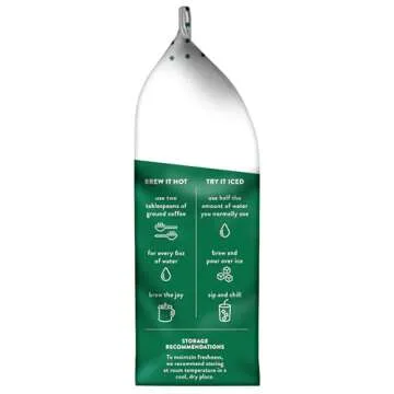 Krispy Kreme Classic Decaf Ground Coffee 12oz Bag