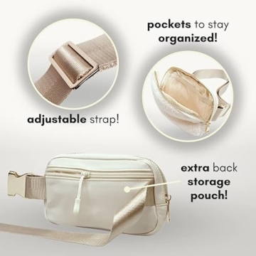 Boutique Fleece Belt Bag Stylish Sherpa Fanny Pack for Women