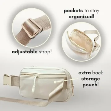 Boutique Fleece Belt Bag Stylish Sherpa Fanny Pack for Women