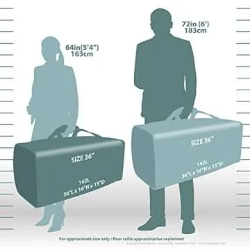 Jetstream Heavy Duty Hockey Bag | Multi Pocket Travel Duffel Bag | Large Sports Gym Equipment with Water Repellency | Foldable Luggage Bag with Padded Handles For Camping (36 Inch, Blue)