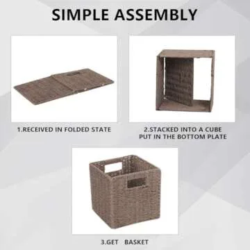Ukontagood Wicker Baskets for Effective Organization