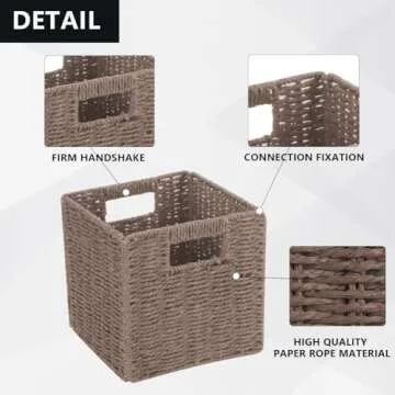 Ukontagood Wicker Baskets for Effective Organization