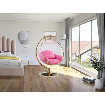 Modern Clear Acrylic Accent Chair with Gold Base