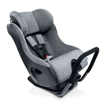 Clek Fllo Convertible Car Seat - Compact 3-Across Design