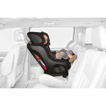 Clek Fllo Convertible Car Seat - Compact 3-Across Design
