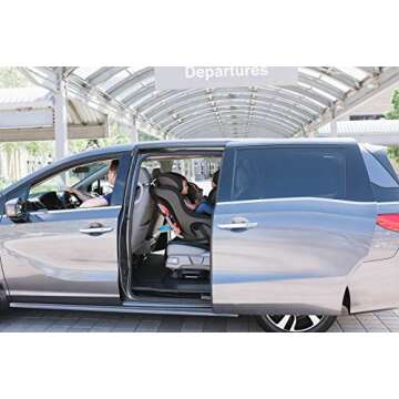 Clek Fllo Convertible Car Seat - Compact 3-Across Design