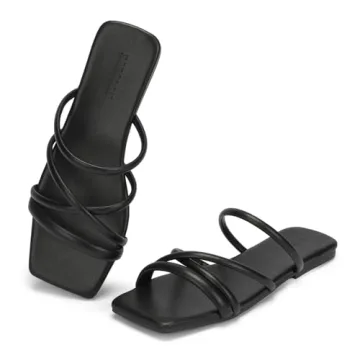 Comfortable Wide Width Sandals for Women by DOBOLIN