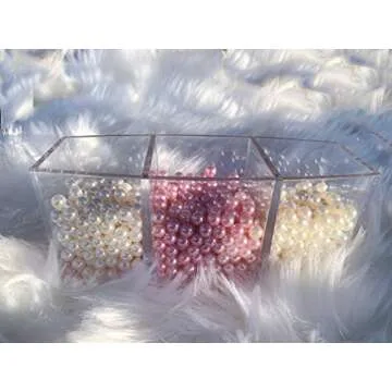 JC MAN Art Faux Pearls 2200 Pcs for Elegant Event Decor