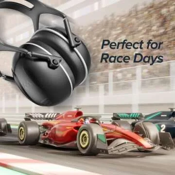 SNR 35dB Noise Cancelling Ear Muffs for Hearing Protection
