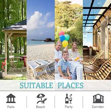 RYB HOME Outdoor Curtains Waterproof 2 Panels - Detachable Top Blackout Privacy Patio Door Curtains for Gazebo Pool Hut Pavilion Gazebo Outdoor Shower, 52 inch Wide x 108 inches Long, Beige