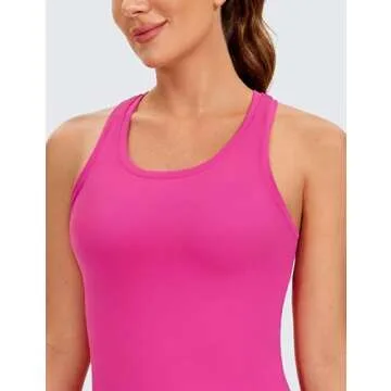 CRZ YOGA Women’s Butterluxe Yoga Tank - Soft Camisole