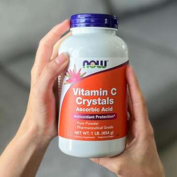 NOW Foods Supplements, Vitamin C Crystals (Ascorbic Acid) Powder , Antioxidant Protection*, 1-Pound