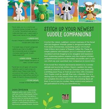 Crochet Cute Forest Friends: 26 Easy Patterns for Cuddly Woodland Animals