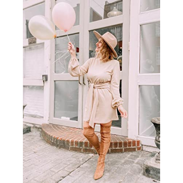 Stylish Tobrief Tunic Dress for Women - Elegant Long Sleeve