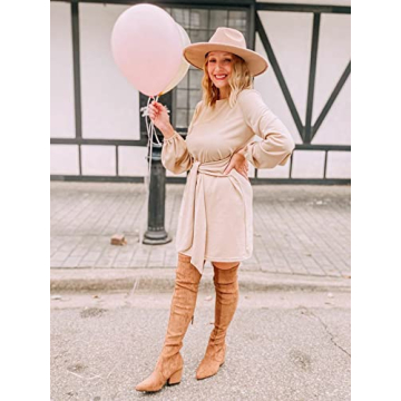 Stylish Tobrief Tunic Dress for Women - Elegant Long Sleeve