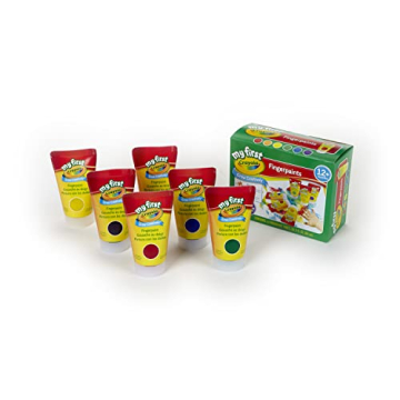 Crayola Washable Finger Paints for Kids' Creativity