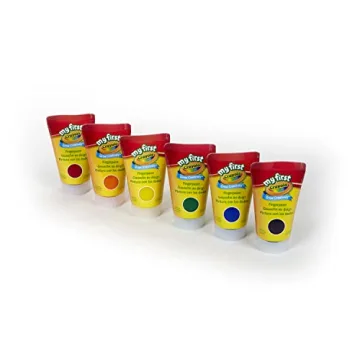 Crayola Washable Finger Paints for Kids' Creativity