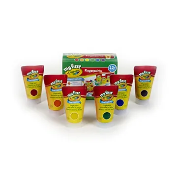 Crayola Washable Finger Paints for Kids' Creativity