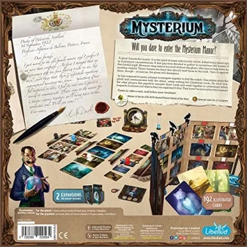 Mysterium Board Game - Enigmatic Cooperative Mystery Fun