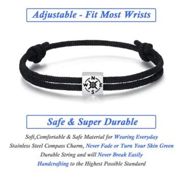 Quietsun Graduation Gifts for Him 2025 Stylish Bracelet