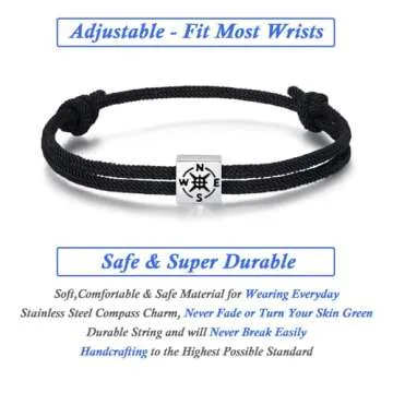 Quietsun Graduation Gifts for Him 2025 Stylish Bracelet