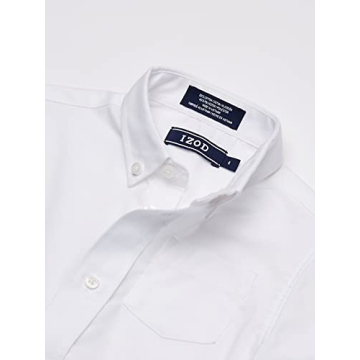 Izod Boys' White Oxford Shirt - Stylish & Comfortable