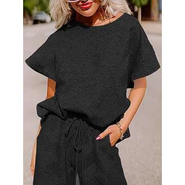 Fazortev Women's 2 Piece Sweatsuit - Comfort Meets Style