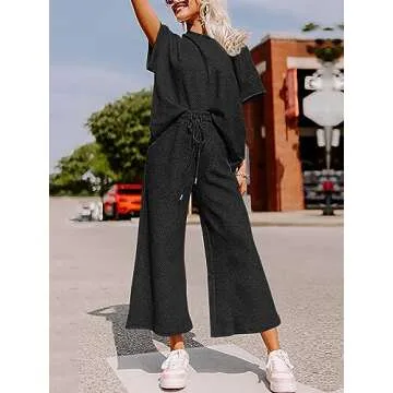 Fazortev Women's 2 Piece Sweatsuit - Comfort Meets Style