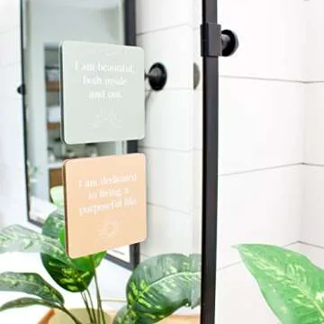 Empowering Shower Affirmation Cards for Daily Positivity