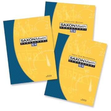 Saxon Math 5/4 Homeschool: Complete Kit 3rd Edition: 3rd Edition