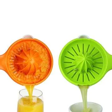 Urban Trend Tango Citrus Juicer with Two Juicing Heads, Lemons, Limes, Oranges and Grapefruit, Ergonomic Handle, and Non-Slip Base
