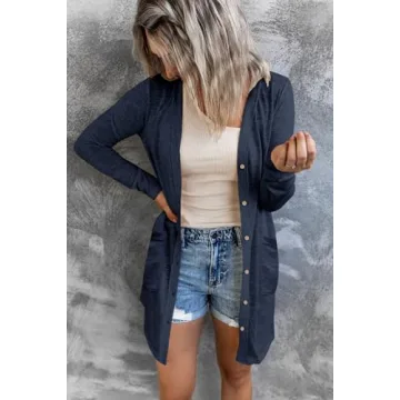 Stylish MEROKEETY Lightweight Cardigan for Every Occasion